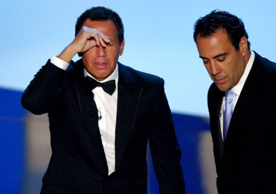 Brad Garrett and Garry Shandling