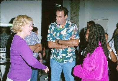 Whoopi Goldberg, Brad Garrett and Caroline Rhea at event of Hollywood Squares (1998)