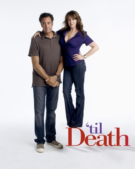 Still of Joely Fisher and Brad Garrett in 'Til Death (2006)