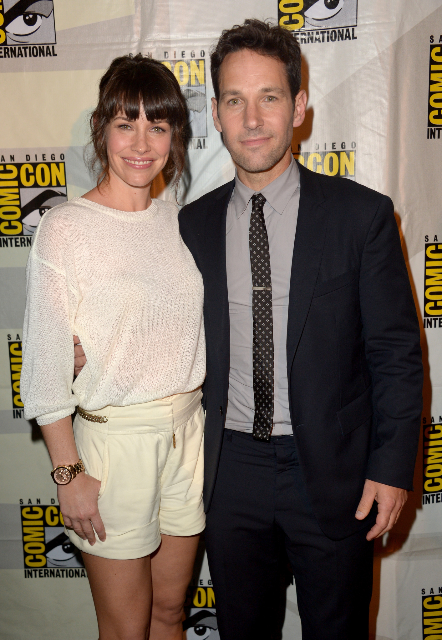 Paul Rudd and Evangeline Lilly