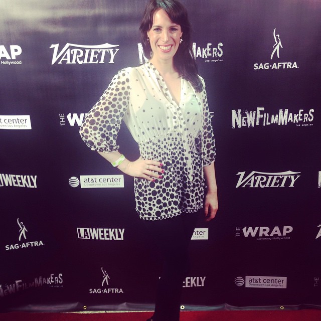 Red Carpet @ NewFilmMakers event by Variety May 2015.