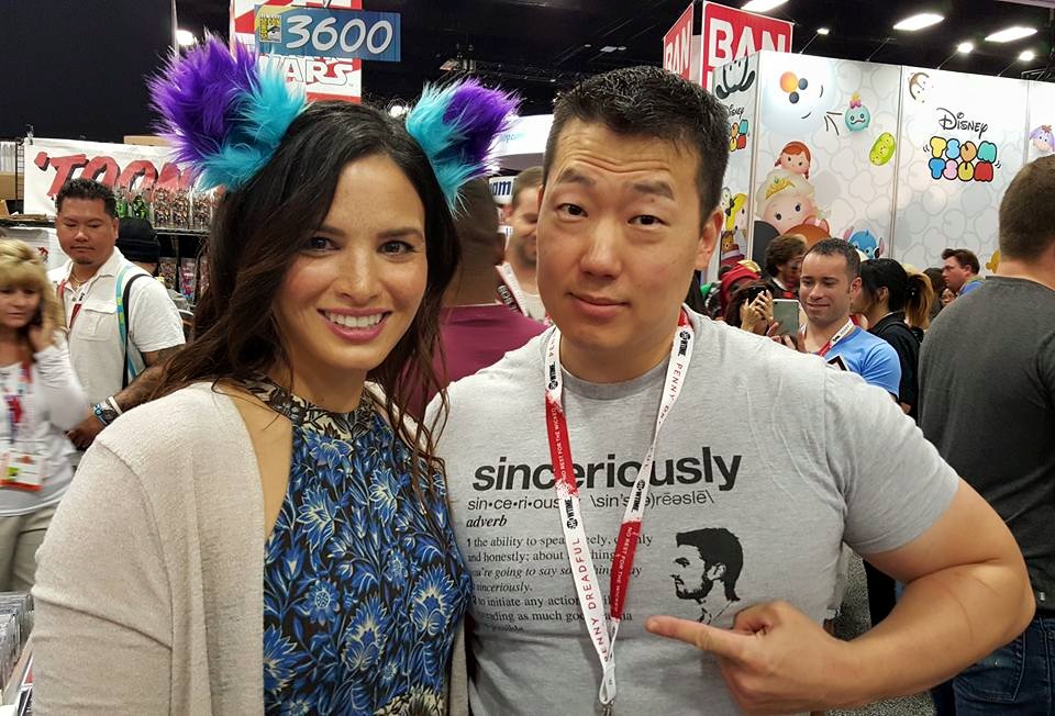 San Diego Comic Con 2015, Visiting with Katrina Law at her booth!