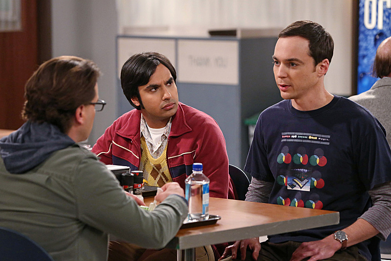 Still of Johnny Galecki, Jim Parsons and Kunal Nayyar in Didziojo sprogimo teorija (2007)