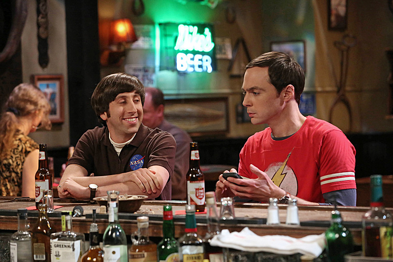 Still of Simon Helberg and Jim Parsons in Didziojo sprogimo teorija (2007)