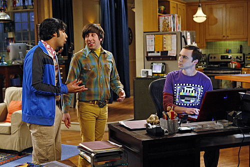 Still of Simon Helberg, Jim Parsons and Kunal Nayyar in Didziojo sprogimo teorija (2007)