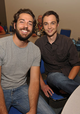 Zachary Levi and Jim Parsons