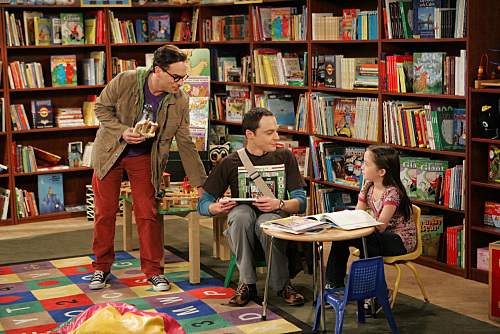 Johnny Galecki and Jim Parsons in Didziojo sprogimo teorija (2007)