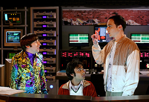 Still of Simon Helberg, Jim Parsons and Kunal Nayyar in Didziojo sprogimo teorija (2007)