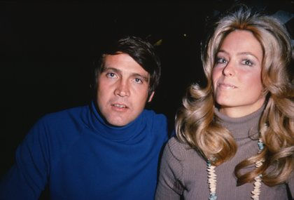 Farrah Fawcett and Lee Majors