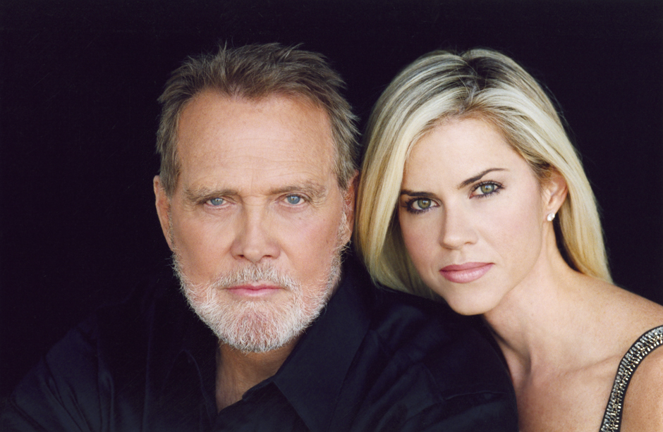 Lee Majors w/wife Faith Majors