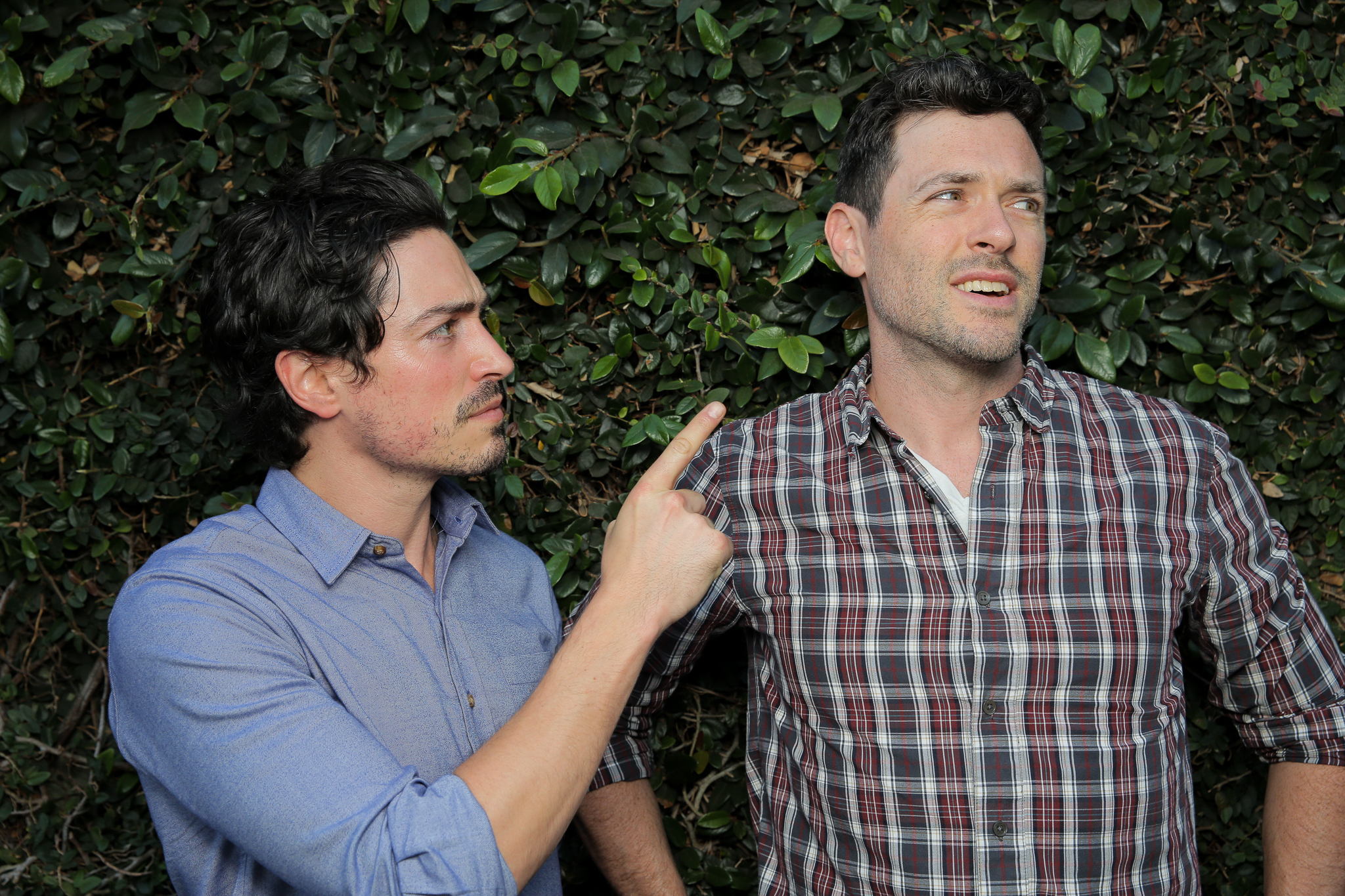 Brendan Hines and Ben Feldman at event of No Way Jose (2015)