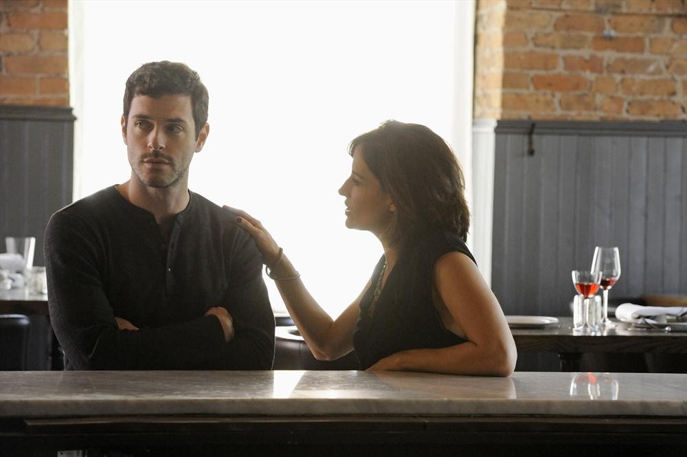 Brendan Hines and Wendy Moniz in 