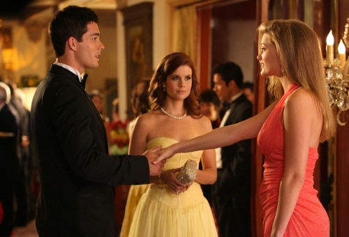 Still of JoAnna Garcia Swisher, Kristina Apgar and Brian Hallisay in Privileged (2008)