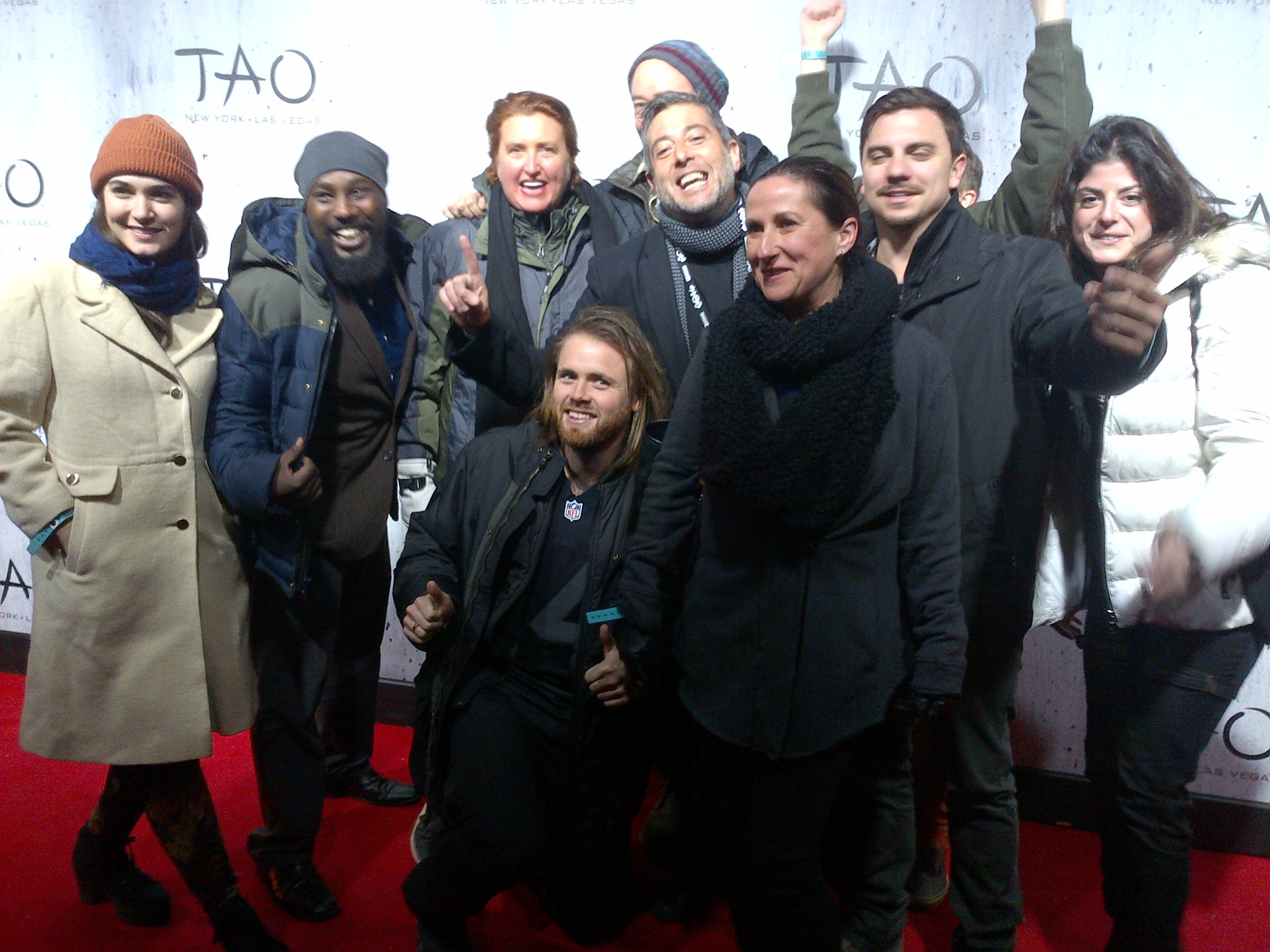 Sundance 2014 with Cutter Hodierne, Raphael Swann, Victor Shapiro and some of the F.W.N team.