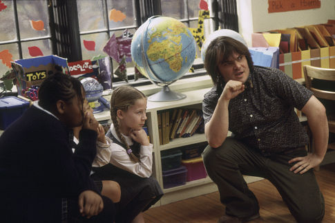 Maryam Hassan as Tomika, Caitlin Hale as Marta and Jack Black as Dewey