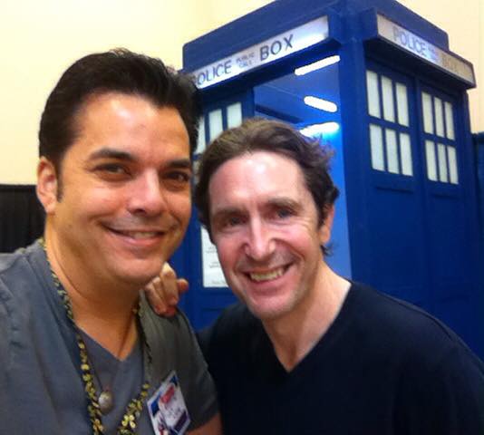 Lex Lang with Paul McGann. The Doctor! These two had fun in Pittsburgh at the Pittsburgh Comicon!!