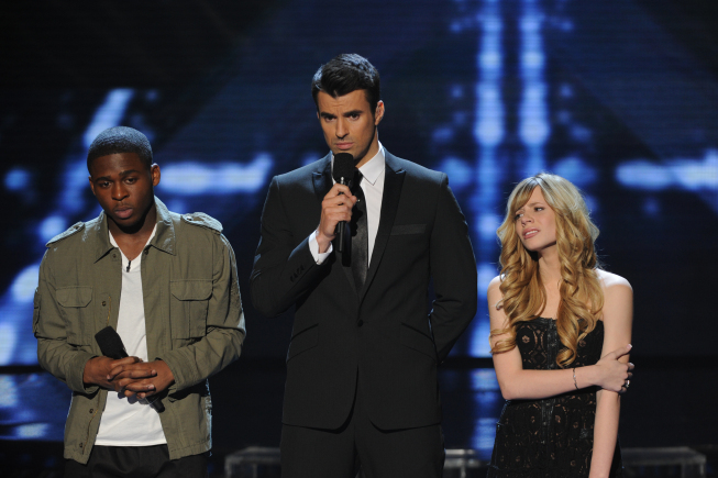 Still of Steve Jones, Marcus Canty and Drew Ryniewicz in The X Factor (2011)