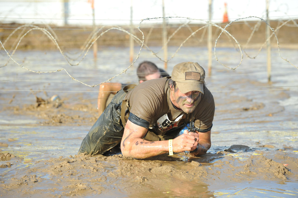 Running the Tri State Tough Mudder to raise donations for Wounded Warrior Project.