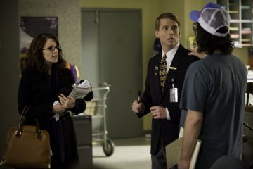 Still of Tina Fey, Judah Friedlander and Jack McBrayer in 30 Rock (2006)