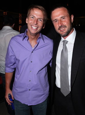 David Arquette and Jack McBrayer at event of The Butler's in Love (2008)
