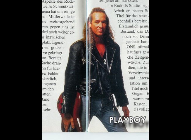 Ralph Rieckermann in Playboy Magazine