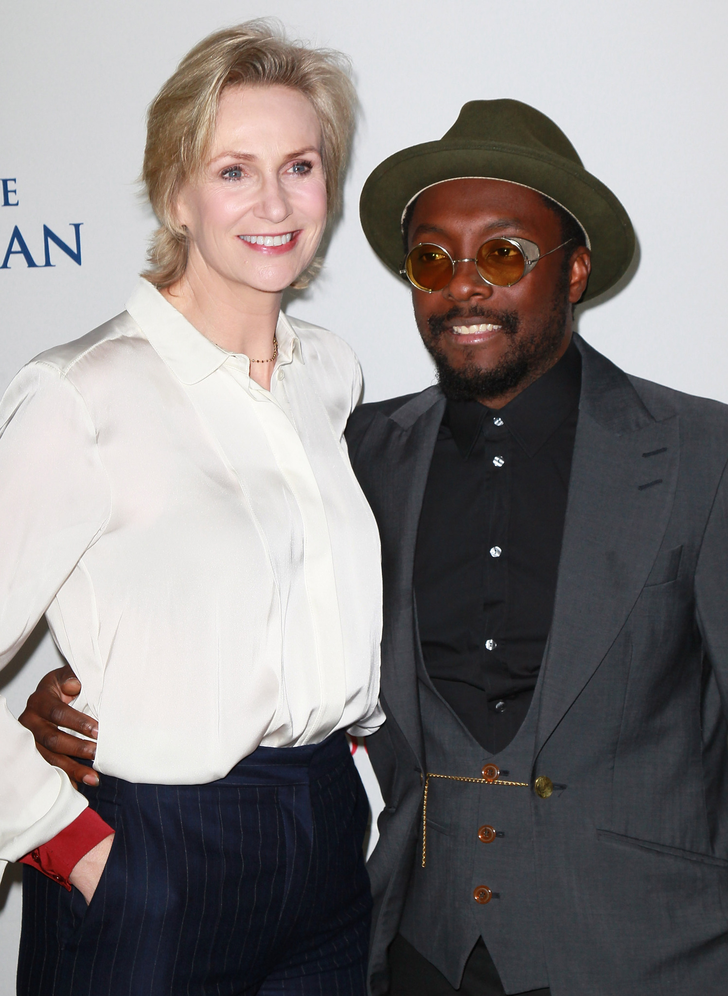 Jane Lynch and Will.i.am