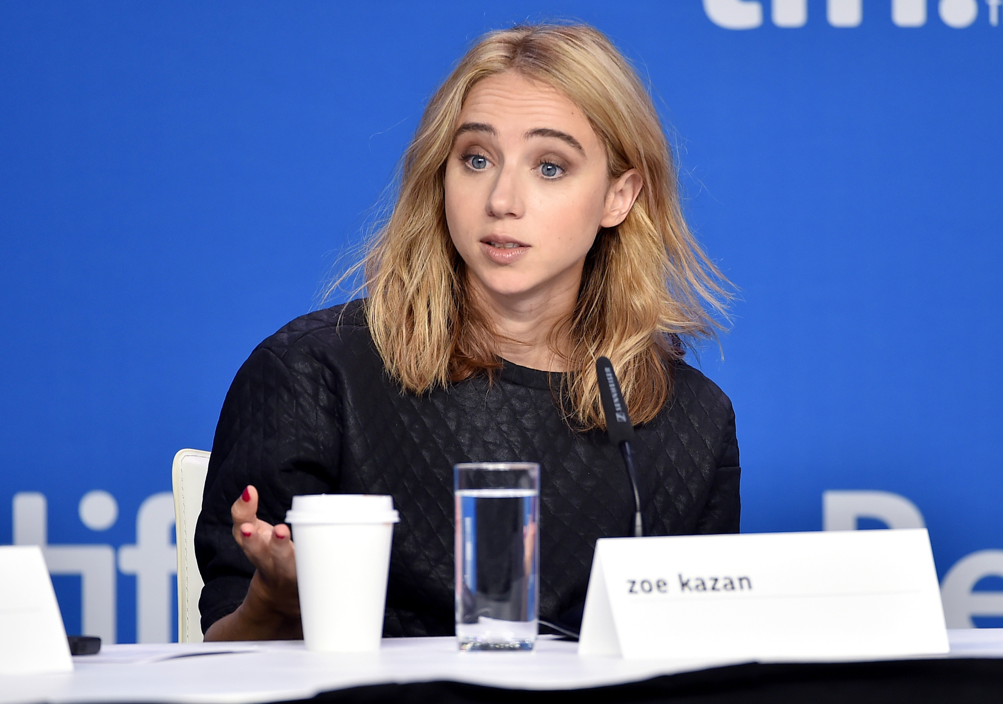 Zoe Kazan at event of Our Brand Is Crisis (2015)