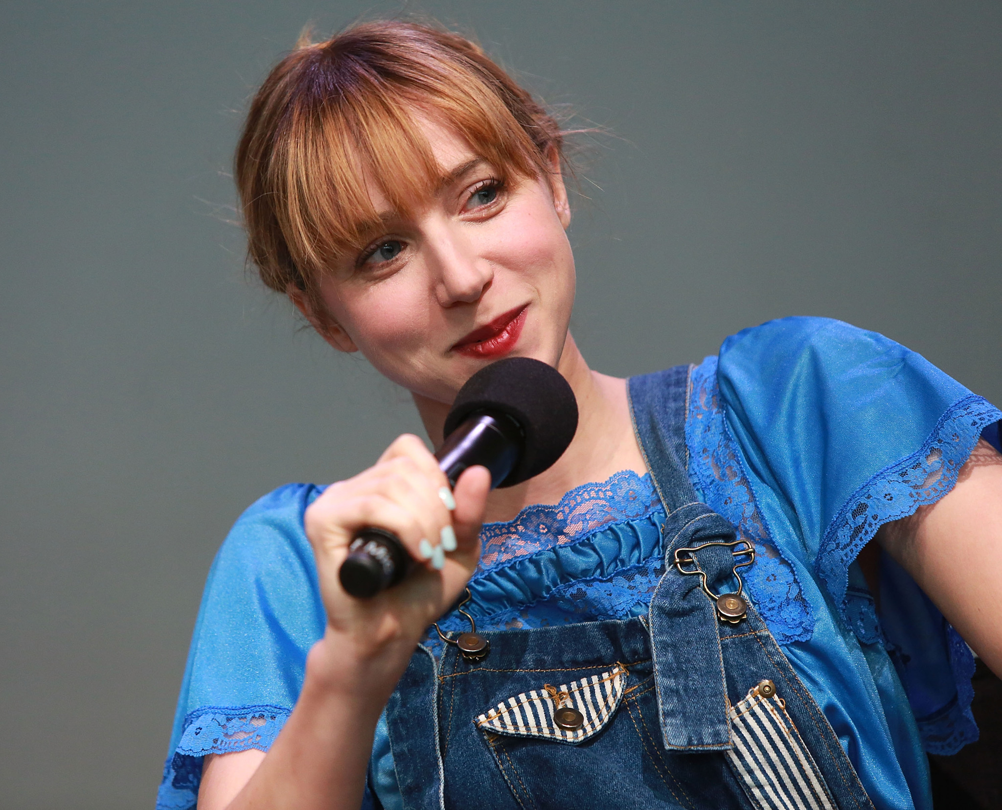 Zoe Kazan at event of The Pretty One (2013)