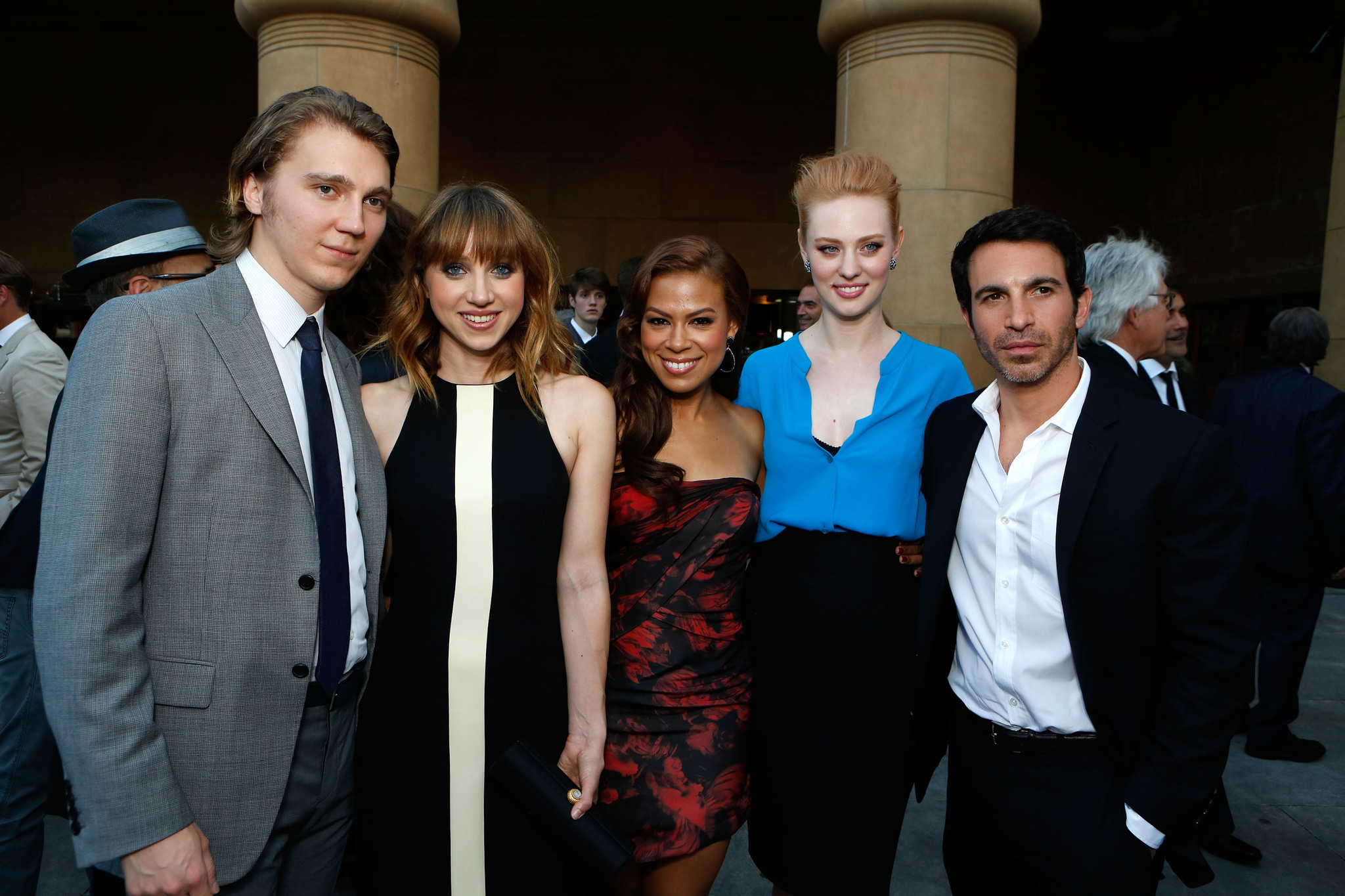 Paul Dano, Chris Messina, Zoe Kazan, Toni Trucks and Deborah Ann Woll at event of Rube Sparks (2012)