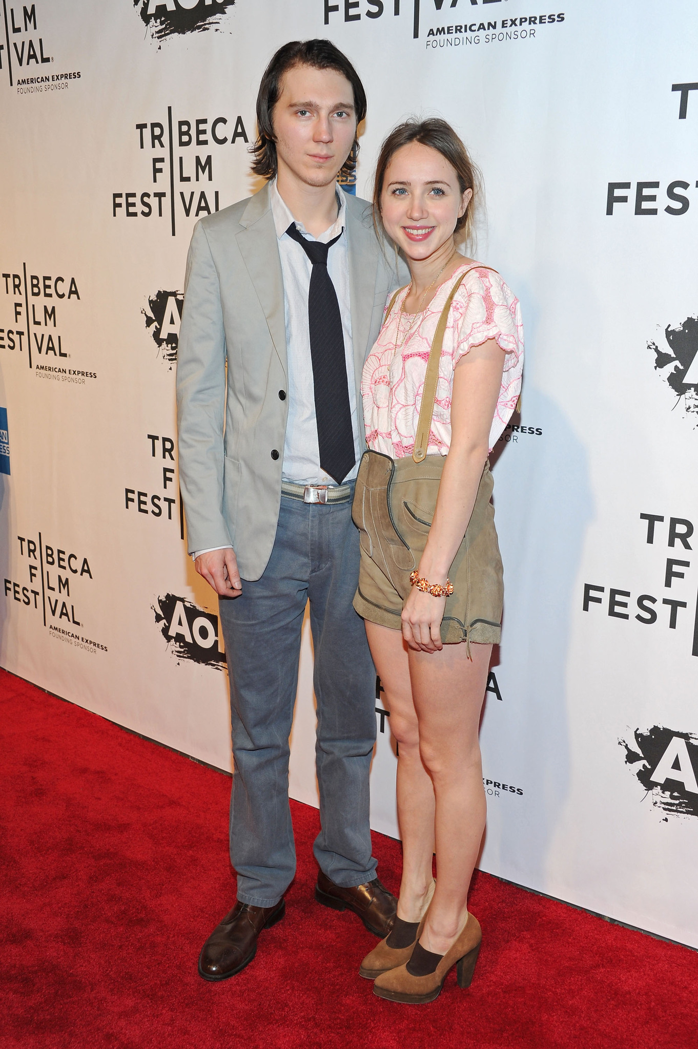 Paul Dano and Zoe Kazan at event of The Union (2011)