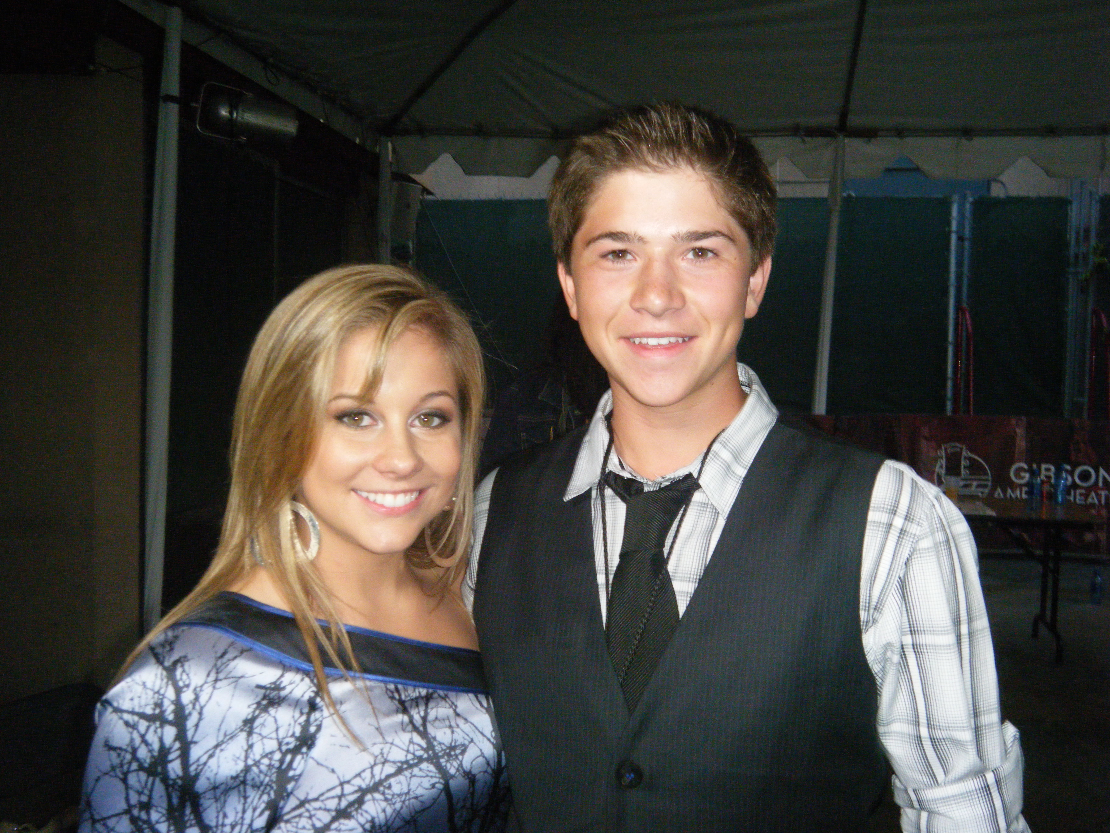 Wyatt Smith & Shawn Johnson, Teen Choice Awards. 2009