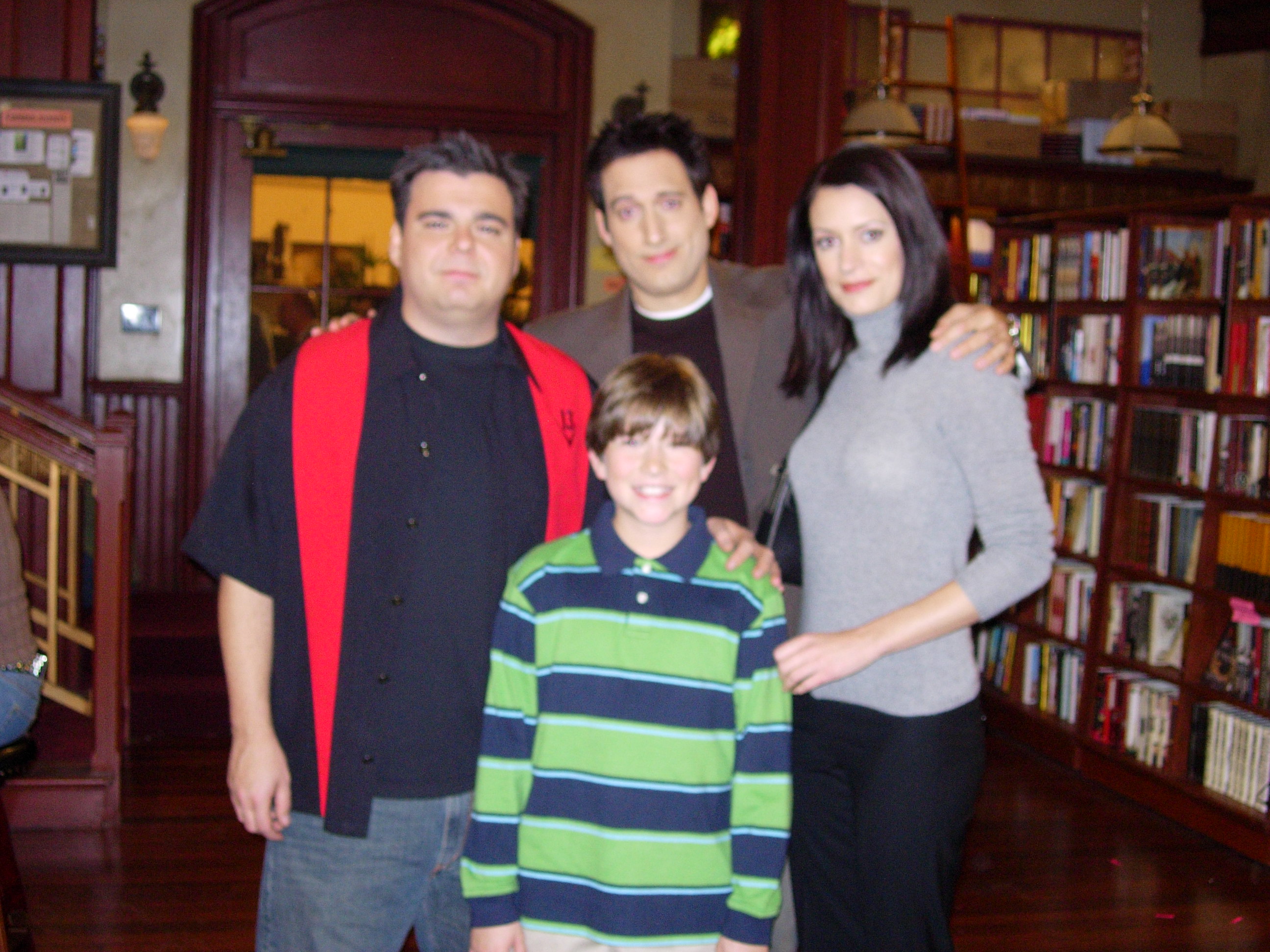 Wyatt Smith, Brian Scolaro, Elon Gold, Paget Brewster, Stacked. 2007.