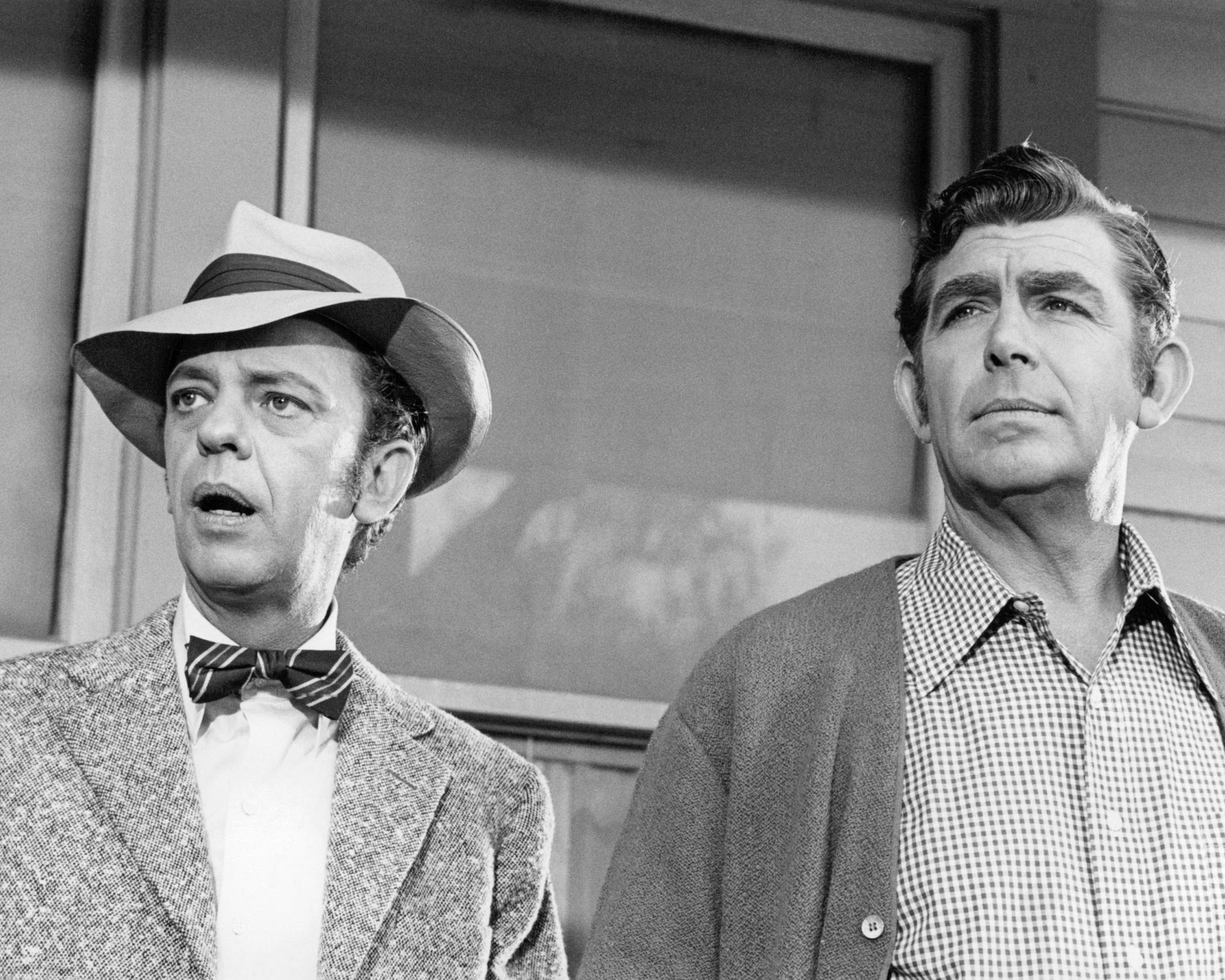 Still of Andy Griffith and Don Knotts in The Andy Griffith Show (1960)