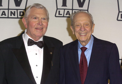 Andy Griffith and Don Knotts at event of The 2nd Annual TV Land Awards (2004)