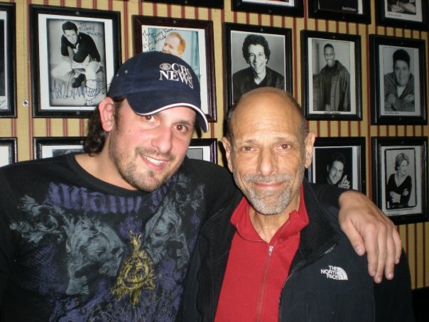 Joe Floccari with his all time favorite comedian Robert Schimmel.