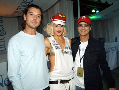 Gwen Stefani, Jimmy Iovine and Gavin Rossdale