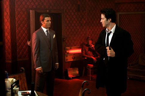 Still of Keanu Reeves and Gavin Rossdale in Constantine (2005)