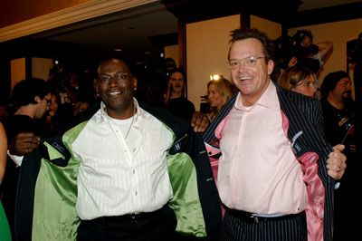 Tom Arnold and Randy Jackson