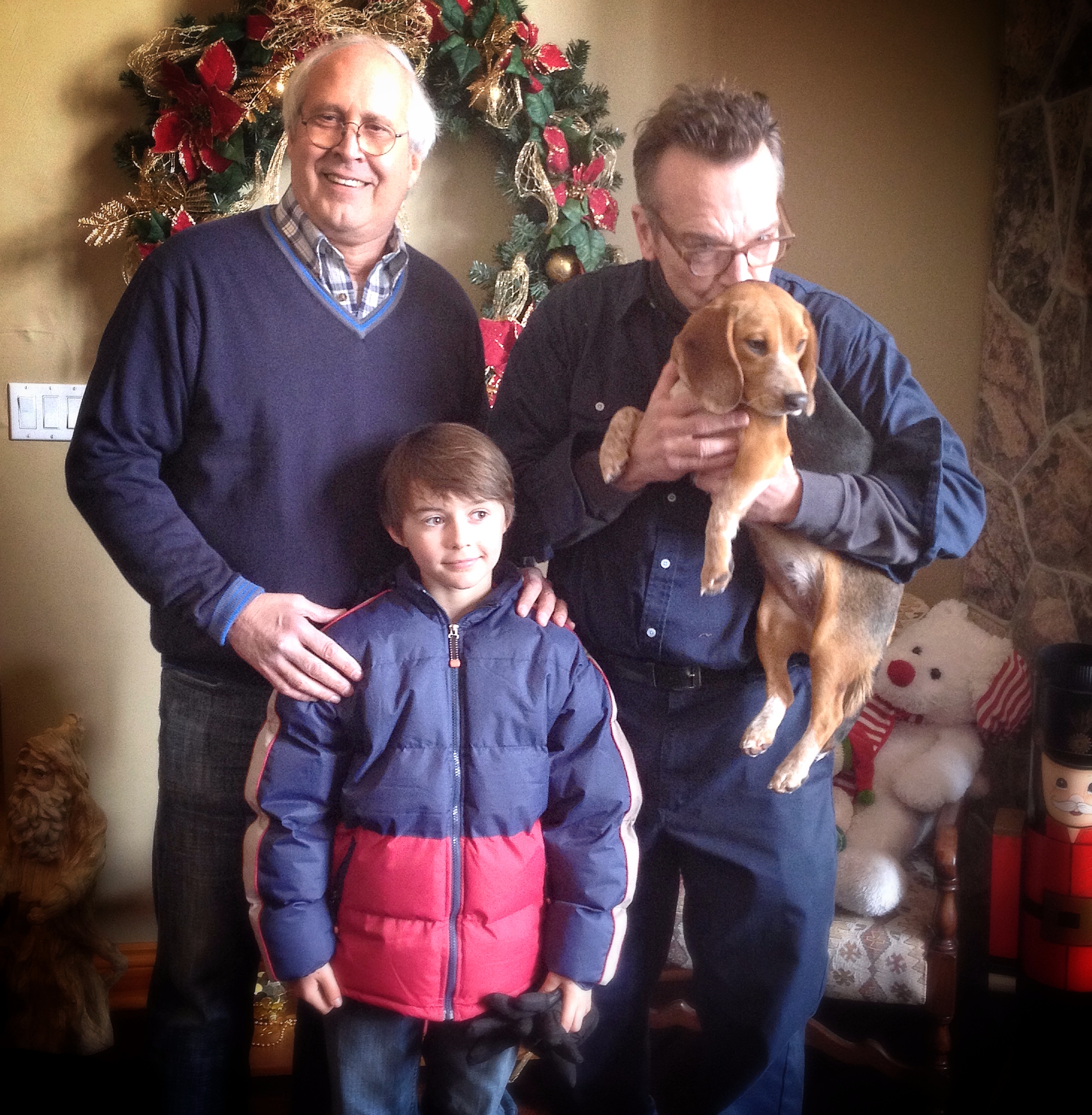 Chevy Chase, Tom Arnold and John Paul Ruttan, SHELBY: The Dog Who Saved Christmas