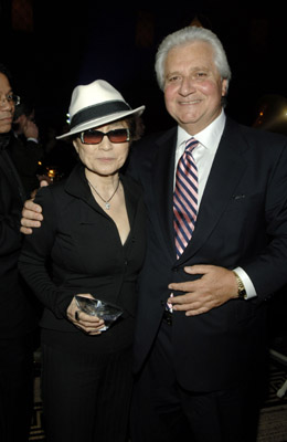 Martin Bandier and Yoko Ono