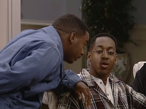 Still of Alfonso Ribeiro and Jaleel White in The Fresh Prince of Bel-Air (1990)