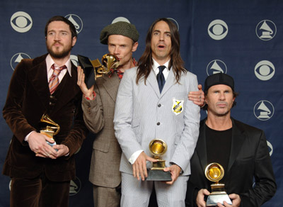 Flea, Anthony Kiedis, Chad Smith and John Frusciante