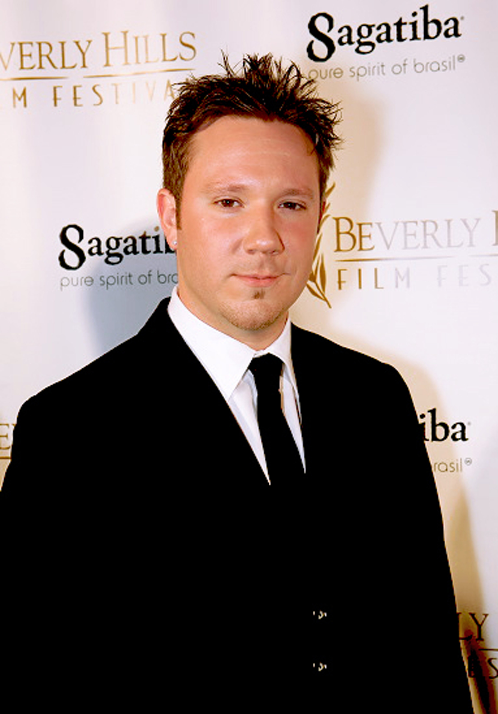 Brendan Gabriel Murphy on the red carpet at the Beverly Hills Film Festival for his award-winning film 