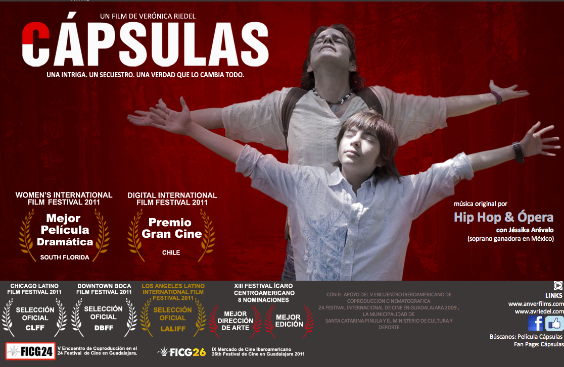 Poster Cápsulas.2011. Directora Verónica Riedel