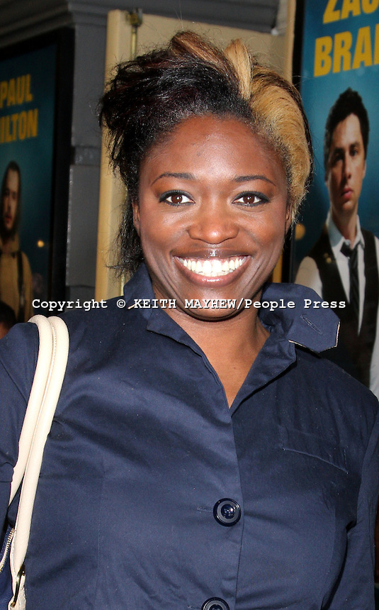 At Zach Braff's All New People premiere in London