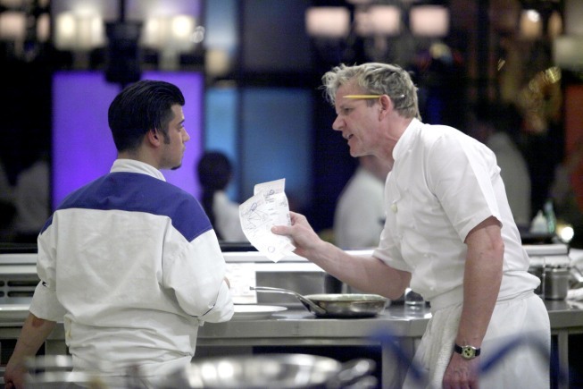 Still of Gordon Ramsay in Hell's Kitchen (2005)