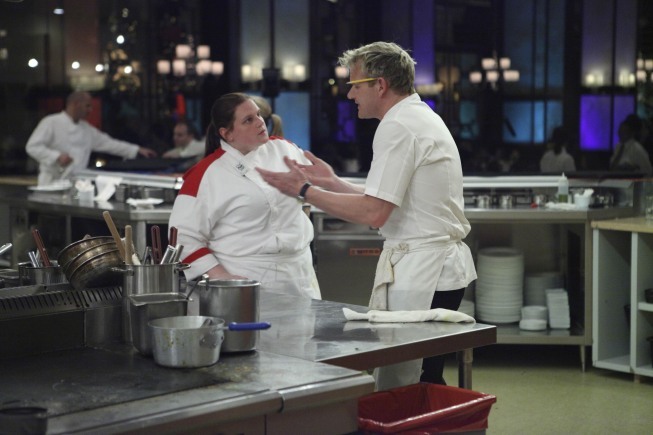 Still of Gordon Ramsay in Hell's Kitchen (2005)