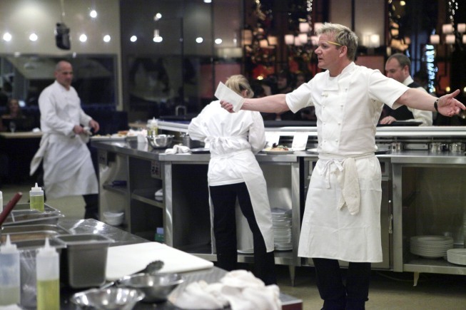 Still of Gordon Ramsay in Hell's Kitchen (2005)