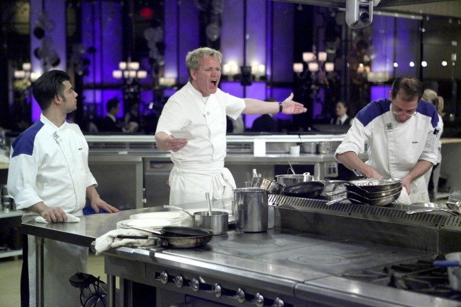 Still of Gordon Ramsay in Hell's Kitchen (2005)