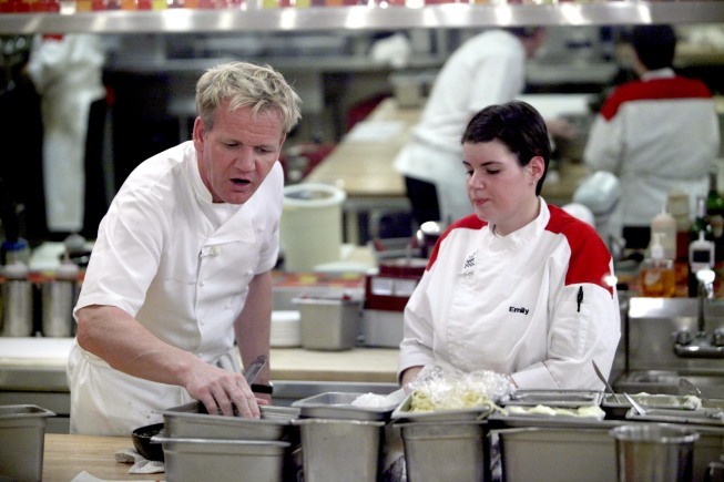 Still of Gordon Ramsay in Hell's Kitchen (2005)